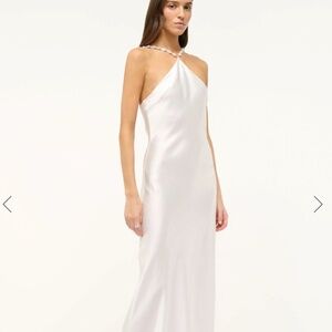 Staud Cadence Dress Pearl